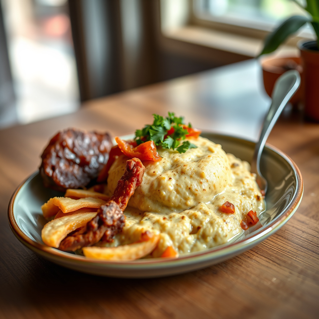 Genfo Image Ethiopian Genfo Recipe: Creamy Comfort in Every Spoonful