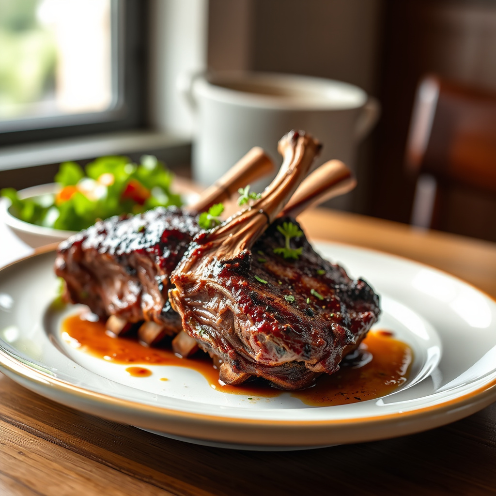 Spring Lamb Rib Grilled Lamb Ribs Recipe: Fall-Off-The-Bone Tender and Flavorful