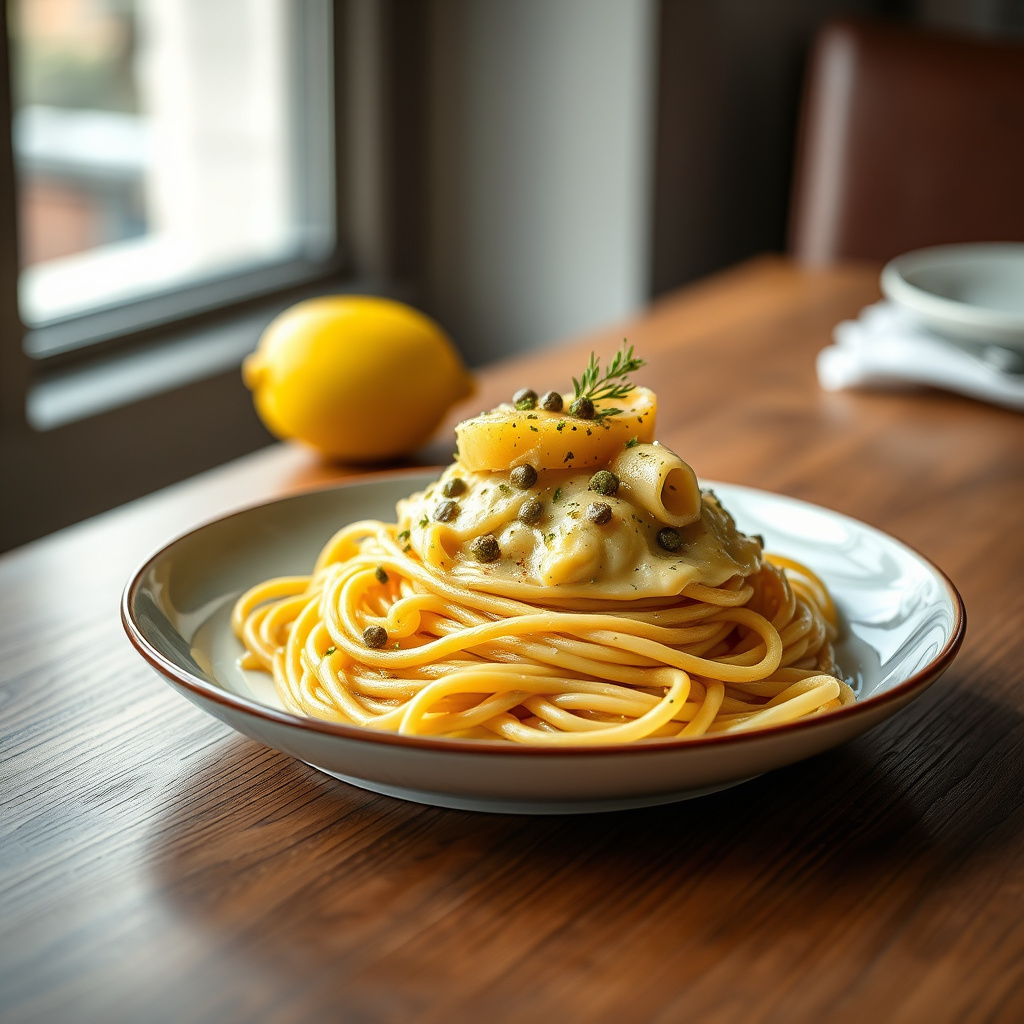 Lemon Butter Caper Sauce Recipe: Tangy and Rich Pasta Topper - Cooking Vibe