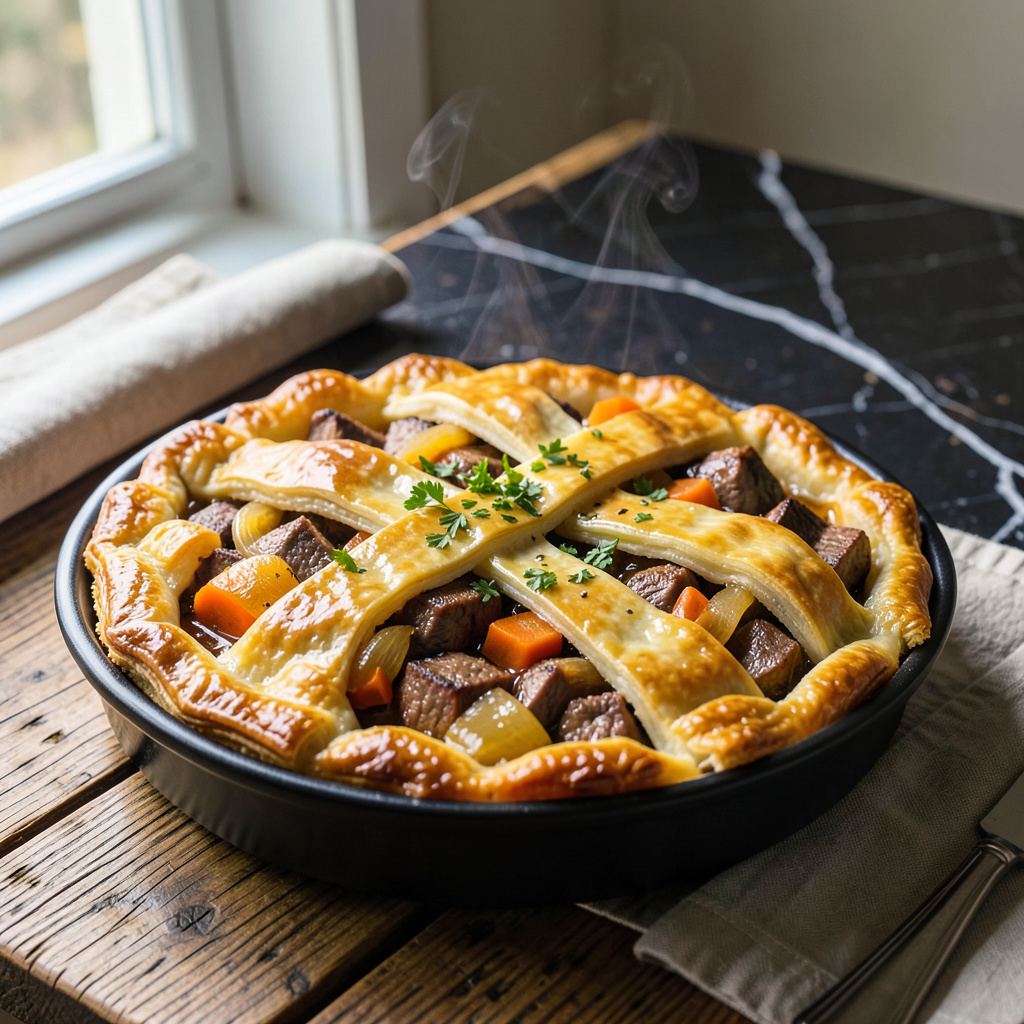 Australian Meat Pie Recipe: Flaky Crust and Rich Filling