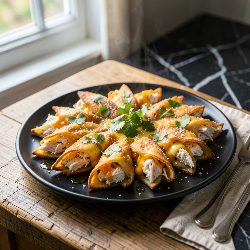 Chicken and Cheese Crispitos Recipe: Crispy Outside, Cheesy Inside ...