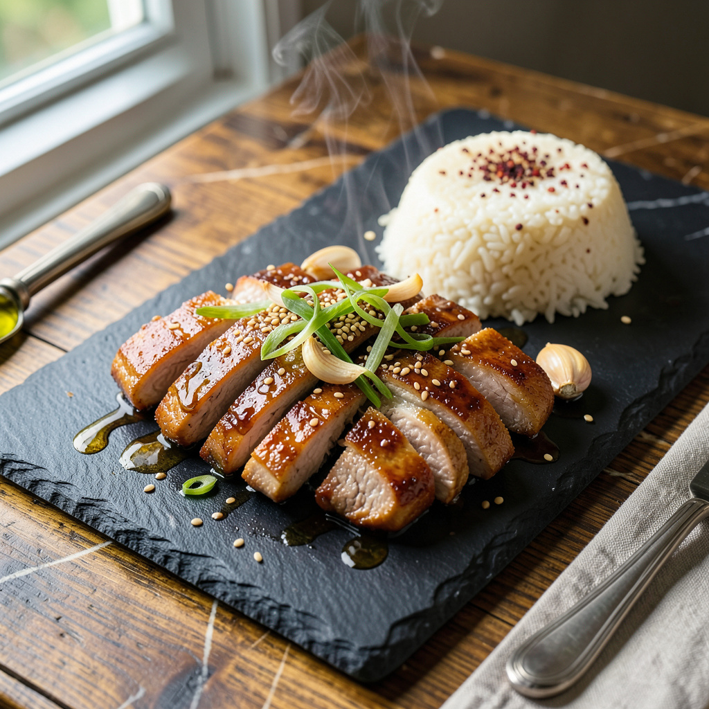 Charred Example Korean BBQ Pork Recipe: Sticky Sweet Glaze and Charred Tenderness ...