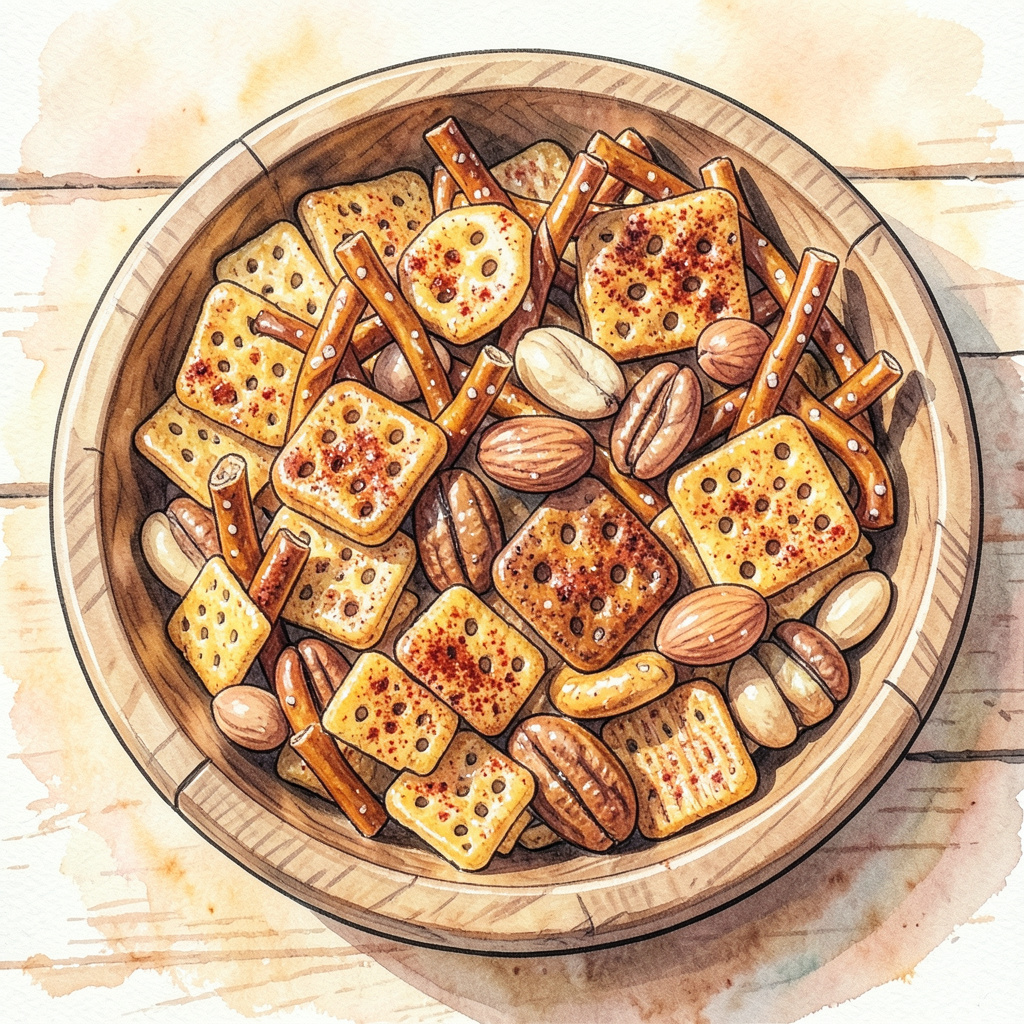 Bold and Spicy Chex Mix Recipe: Fiery Kick for Game Day Snacking