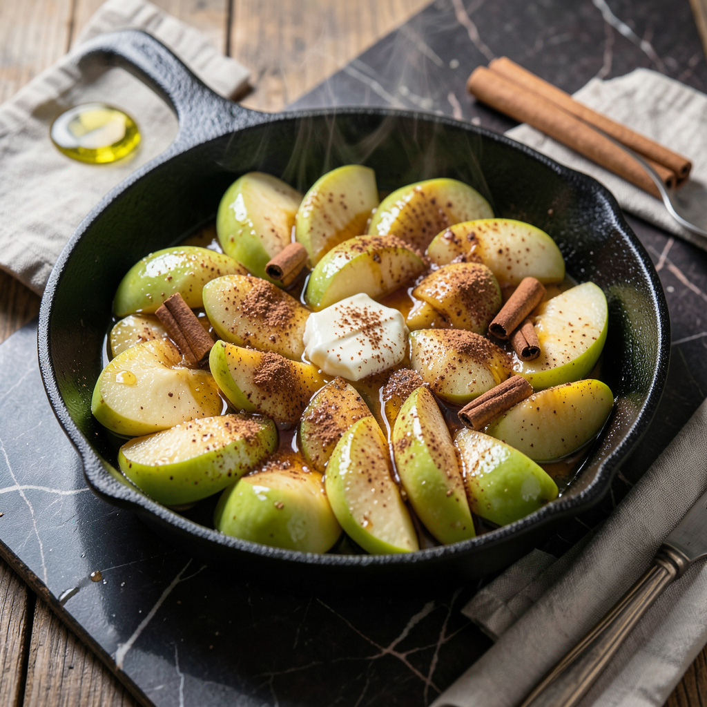 Cook Apples Recipe: Spiced Cinnamon Sweetness in Minutes