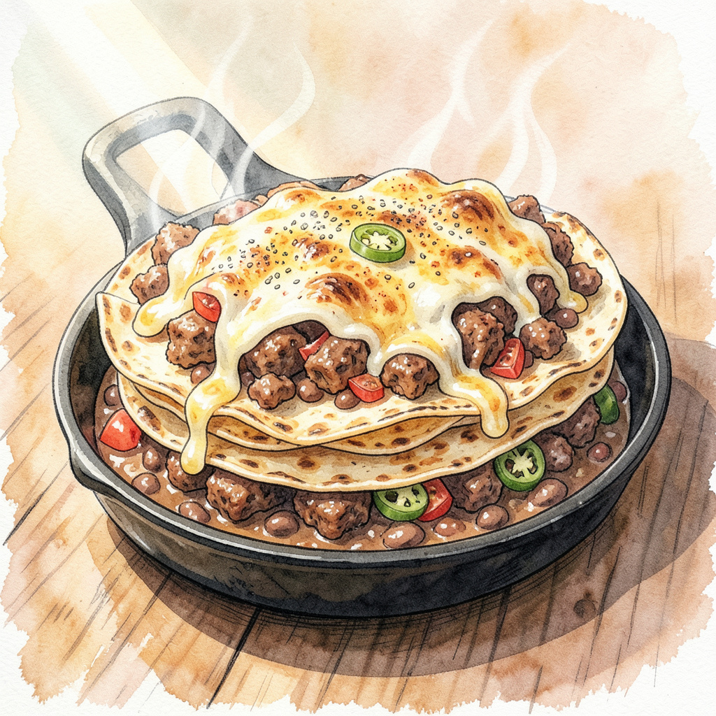 Bold Stack Mexican Pile-Up Recipe: Layered Tortilla Stack With Bold Southwestern ...