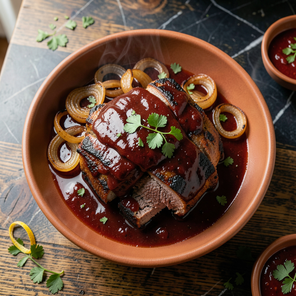 Slow Cooker Beef Brisket With BBQ Sauce Recipe: Smoky Fall-Apart Tenderness