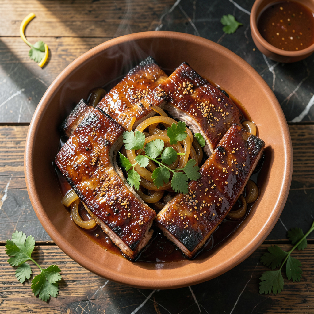 Slow Cooker Country Style Pork Ribs Recipe: Saucy and Tender Hands-Off ...