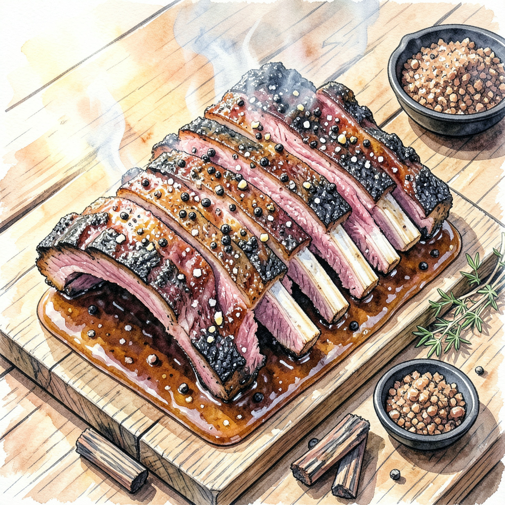 Smoked Beef Ribs BBQ Recipe: Texas-Style Bark With Peppercorn Crust