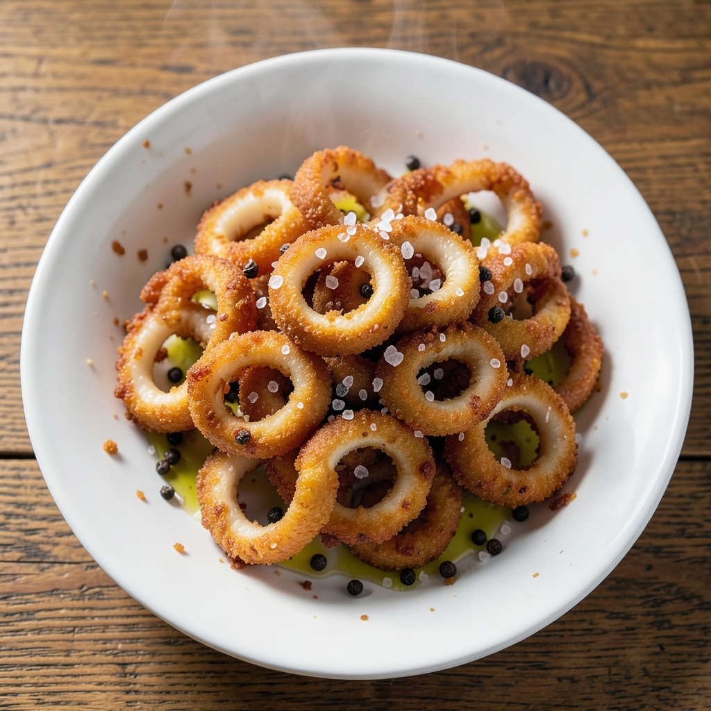 Sqid Rings Air Fryer Fried Calamari Recipe: Crispy Golden Rings in 15 Minutes